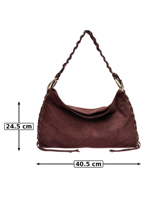 Anna Luchini EDGE Rundleer Tas - Image 6