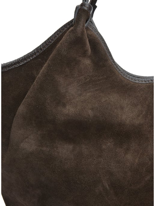 Anna Luchini Bordeauxrood Rundleer Tas - Image 3