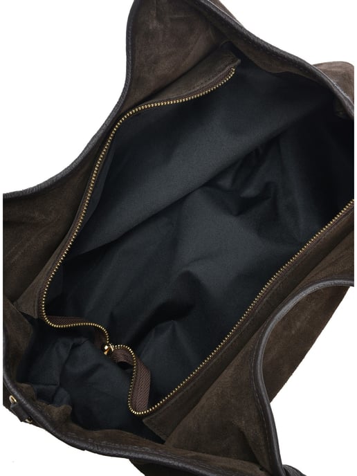 Anna Luchini Bordeauxrood Rundleer Tas - Image 4