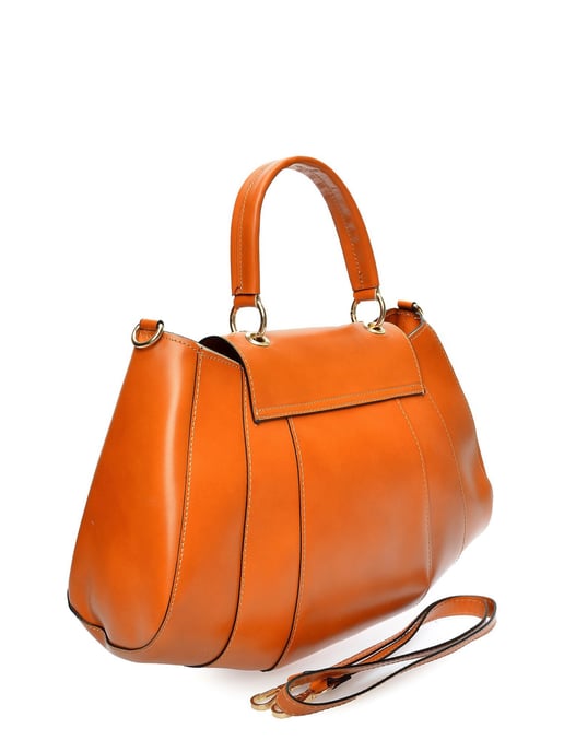 Isabella Rhea Brown Rundleer Tas - Image 2