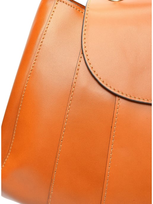 Isabella Rhea Brown Rundleer Tas - Image 3