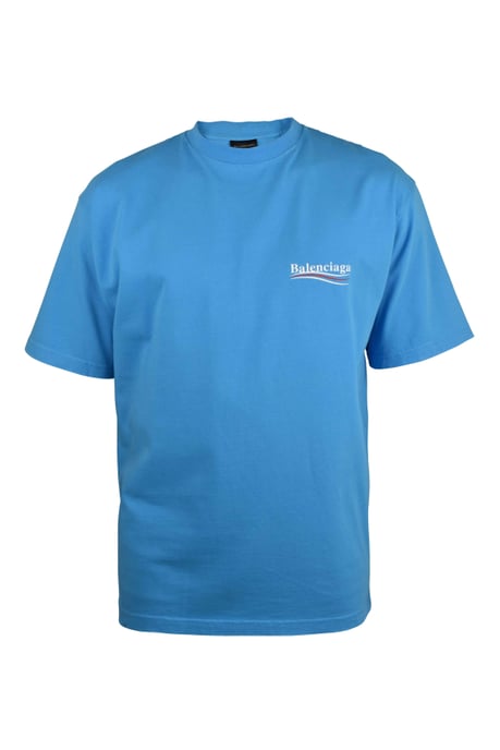 Balenciaga T-shirt met ruime pasvorm Blauw - Image 1