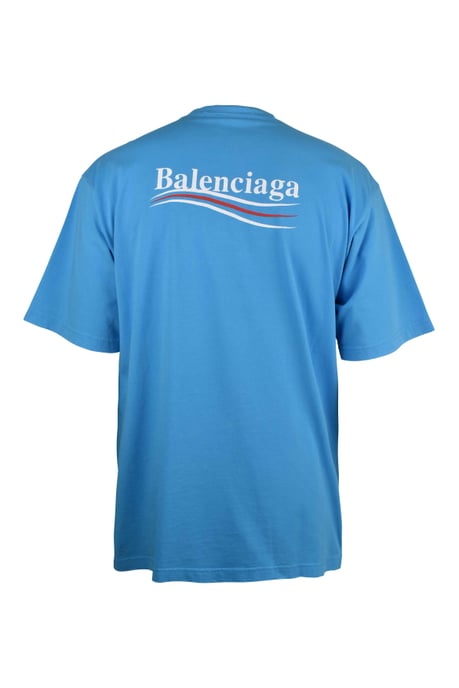 Balenciaga T-shirt met ruime pasvorm Blauw - Image 2