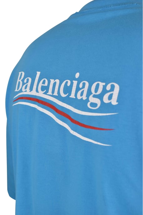Balenciaga T-shirt met ruime pasvorm Blauw - Image 3