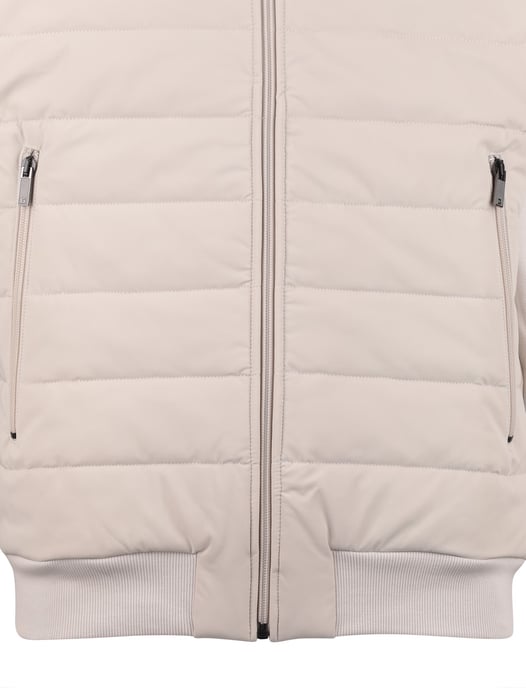 Beige vest Gentiluomo rits opstaande kraag - Image 4