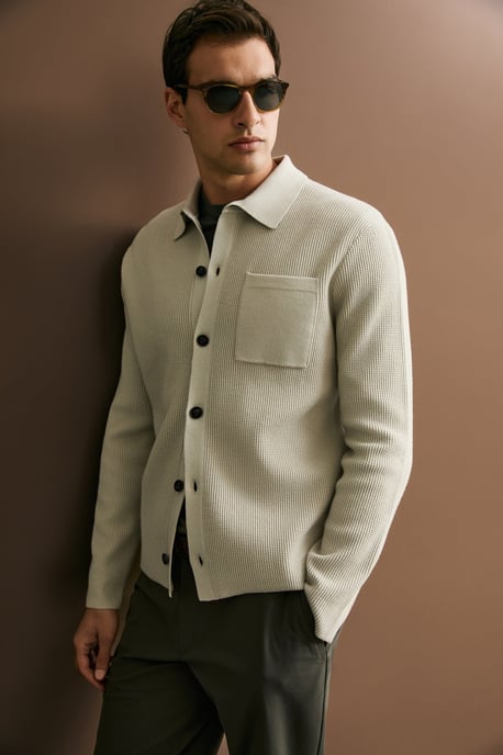 LUFIAN Heren Gebreide Cardigan met Knoopsluiting - Image 5