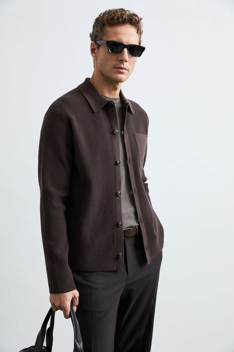 LUFIAN Heren Gebreide Cardigan met Knoopsluiting - Image 2