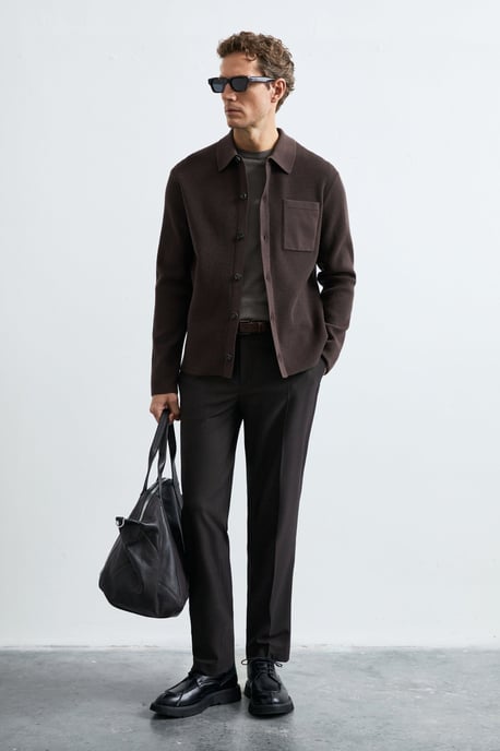 LUFIAN Heren Gebreide Cardigan met Knoopsluiting - Image 3