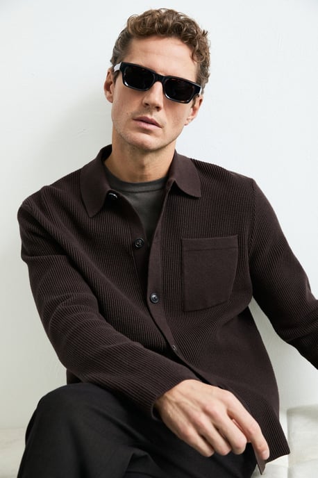 LUFIAN Heren Gebreide Cardigan met Knoopsluiting - Image 4
