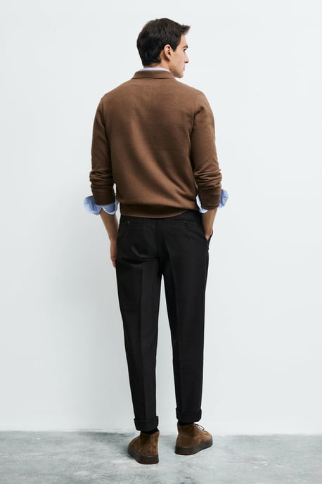 LUFIAN Heren Gebreide Polotrui - Image 6