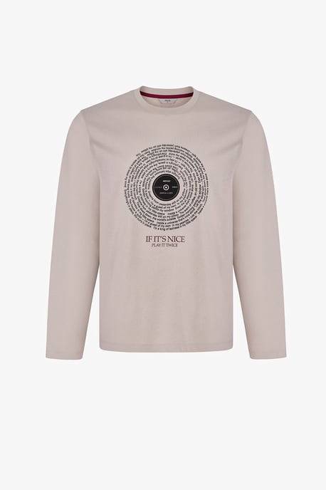 Penti Soundwave gestreepte pyjamaset voor heren met lange mouwen - Image 2