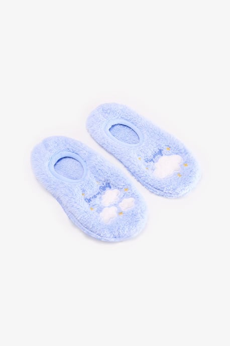 Dream Big Pantoffelsokken met wolkenpatroon - Image 3