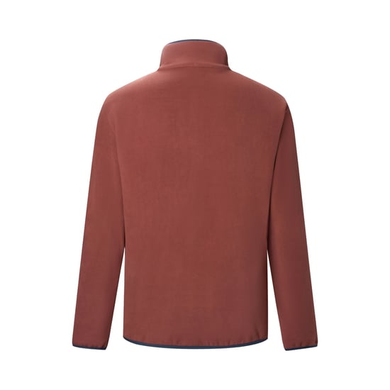 Regatta Heren Frankie Full Zip Fleecejack (Donkerkersenrood/marineblauw) - Image 3
