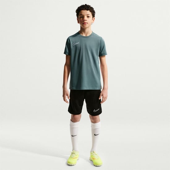 Nike Swoosh-shirt van de Kinderacademie (Leisteen/Wit) - Image 4