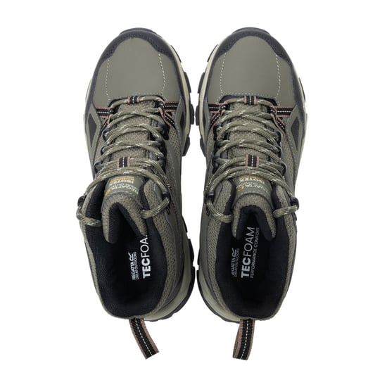 Regatta Dames/Dames Holcombe III Wandelschoenen (Olive Night/Mocha) - Image 3