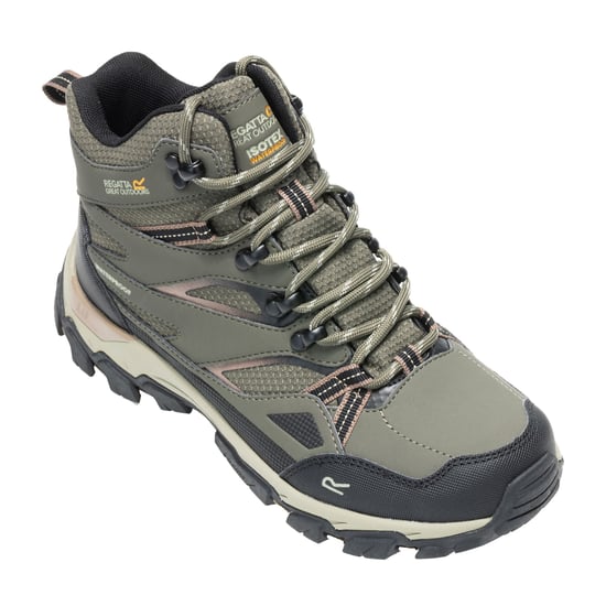 Regatta Dames/Dames Holcombe III Wandelschoenen (Olive Night/Mocha) - Image 5