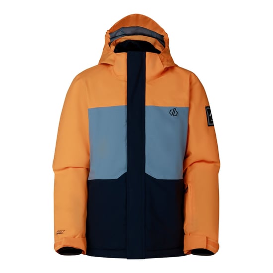 Dare 2B Send It II-skijas voor kinderen (Electric Orange/Marineblauw) - Image 2