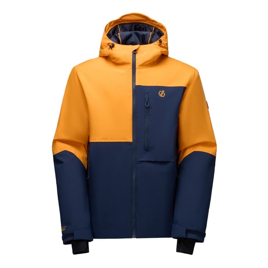 Dare 2B Heren Halfpipe IV Colour Block-skijas (Marineblauw/Elektrisch oranje) - Image 1