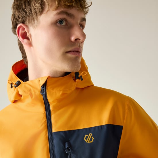 Dare 2B Heren Halfpipe IV Colour Block-skijas (Marineblauw/Elektrisch oranje) - Image 4