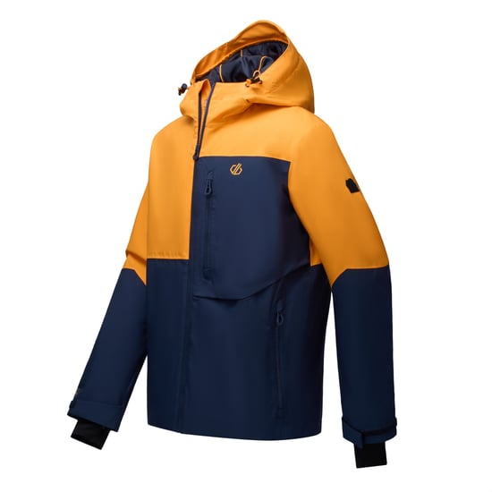Dare 2B Heren Halfpipe IV Colour Block-skijas (Marineblauw/Elektrisch oranje) - Image 6