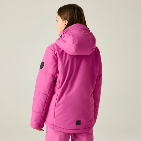 Dare 2B Ski-jas voor kinderen/kinderen voor op de gletsjer (Extreem roze) - Image 6