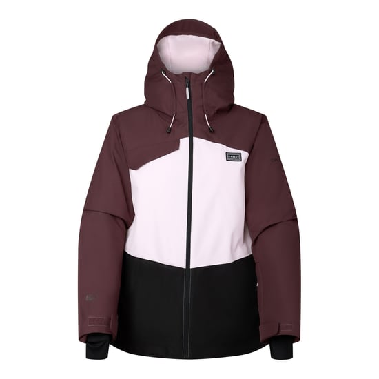 Dare 2B Ski-jas voor dames met blokprint (Huckleberry/Pink Haze) - Image 1