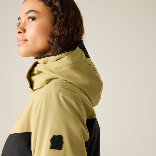 Dare 2B Flurry III-skijack voor dames (Desert Beige/Zwart) - Image 5