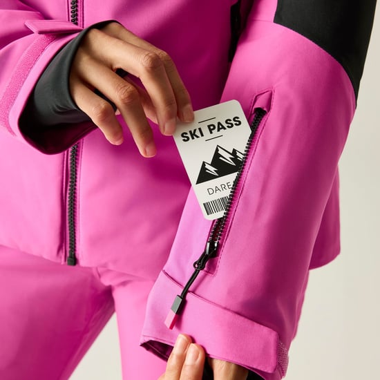 Dare 2B Flurry III-skijack voor dames (Extreem roze/zwart) - Image 4
