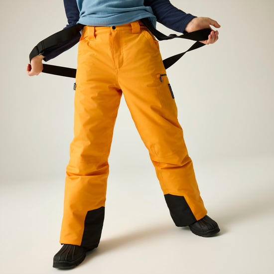 Dare 2B Pow III geïsoleerde skibroek voor kinderen (Elektrisch Oranje) - Image 5