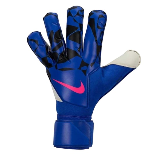Nike Unisex Mercurial-keepershandschoenen voor volwassenen met geometrisch patroon (Blauw/Zwart) - Image 1