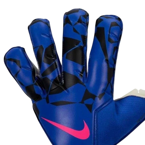 Nike Unisex Mercurial-keepershandschoenen voor volwassenen met geometrisch patroon (Blauw/Zwart) - Image 3