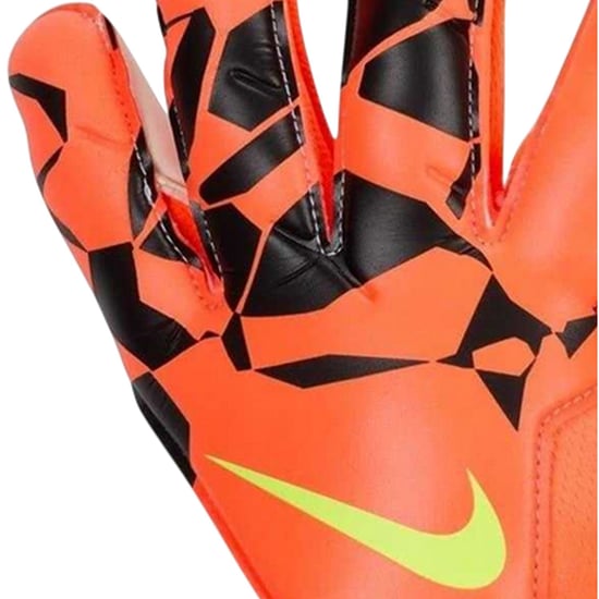 Nike Unisex Mercurial-keepershandschoenen voor volwassenen met geometrisch patroon (Oranje/zwart) - Image 3