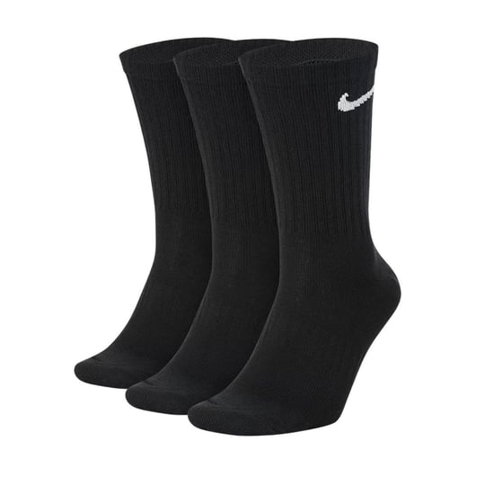Nike Unisex Dri-FIT-korte sokken voor dagelijks gebruik voor volwassenen (set van 3) (Zwart) - Image 1