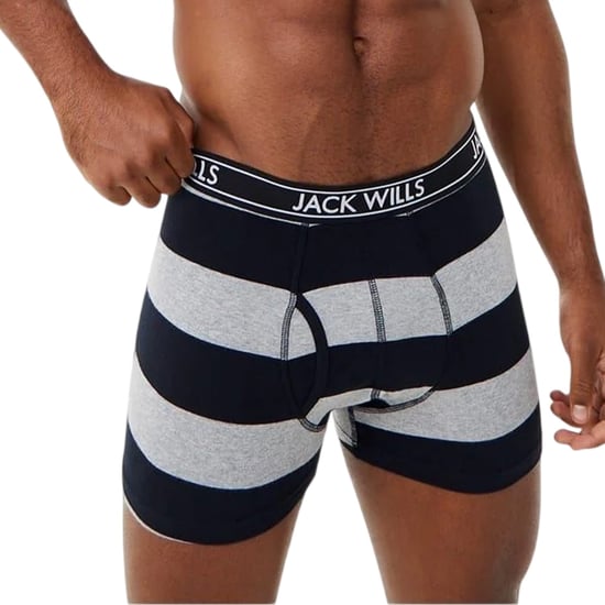 Jack Wills Klassieke boxershorts voor heren met Daundley-streep (set van 3) (Zwart) - Image 2