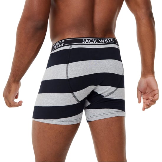 Jack Wills Klassieke boxershorts voor heren met Daundley-streep (set van 3) (Zwart) - Image 3