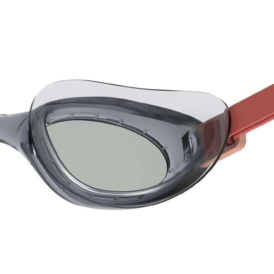 Speedo Futura Hydrospex-zwembril voor kinderen (Rood/zwart) - Image 3