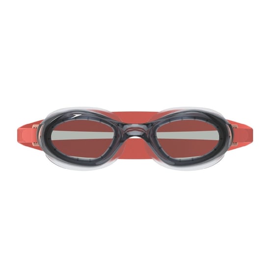 Speedo Futura Hydrospex-zwembril voor kinderen (Rood/zwart) - Image 4