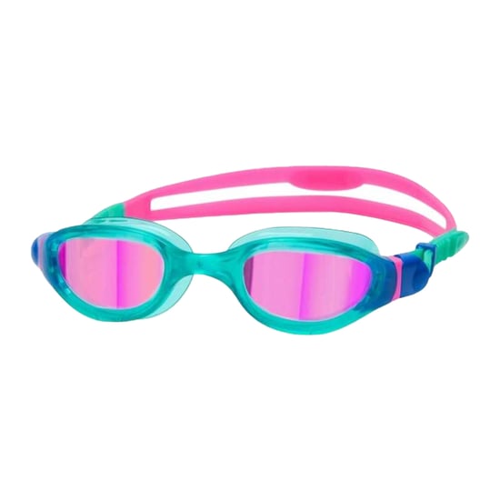 Zoggs Zwembril voor kinderen met Phantom-contrastdetails (Turkoois/Roze) - Image 1