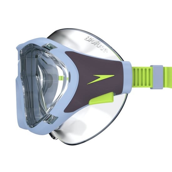 Speedo Biofuse 2.0-duikbril voor kinderen (Blauw/lime) - Image 2