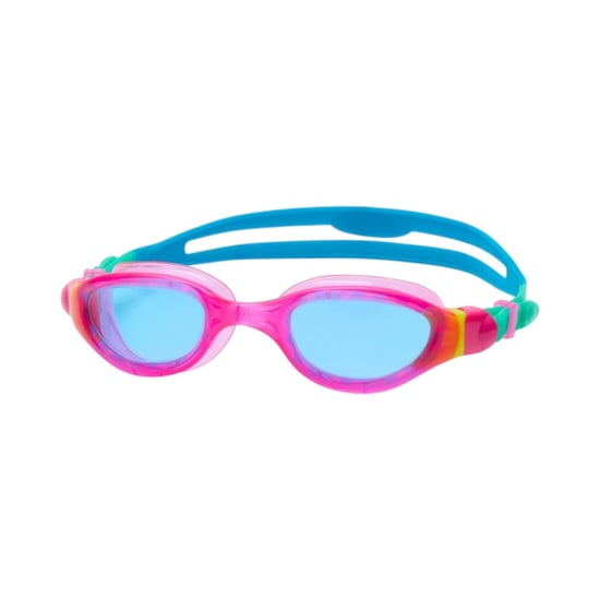 Zoggs Zwembril voor kinderen met Phantom-contrastdetails (Roze/Turquoise/Blauw) - Image 1
