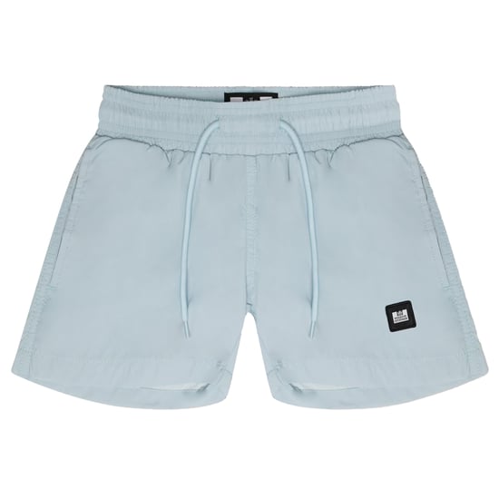 Weekend Offender Zwemshorts met embleem voor jongens (Wolk) - Image 1