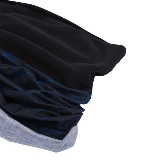 Trespass Heren Zazo Neckwarmer (Zwart/Grijs) - Image 2