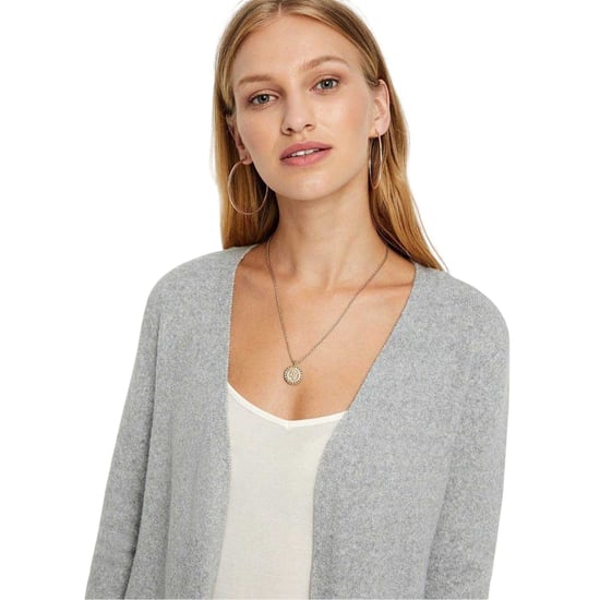 Vero Moda Damesvest met open voorkant, relaxte pasvorm en lange mouwen van Doffy (Grijs) - Image 4