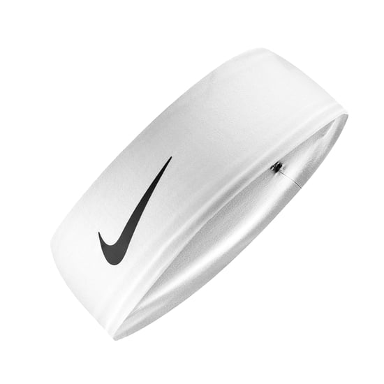Nike Unisex Fury Classic-hoofdband voor volwassenen (Wit/zwart) - Image 3