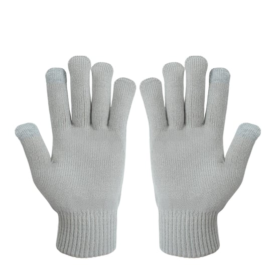 Slazenger Gebreide Unisex-handschoenen voor volwassenen (Grijze druk) - Image 2