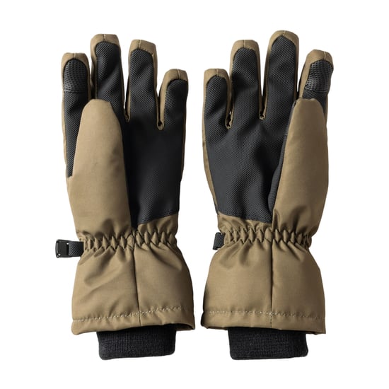 Regatta Arlie waterdichte skihandschoenen met structuur en verweerde look voor kinderen (Bark Green) - Image 2