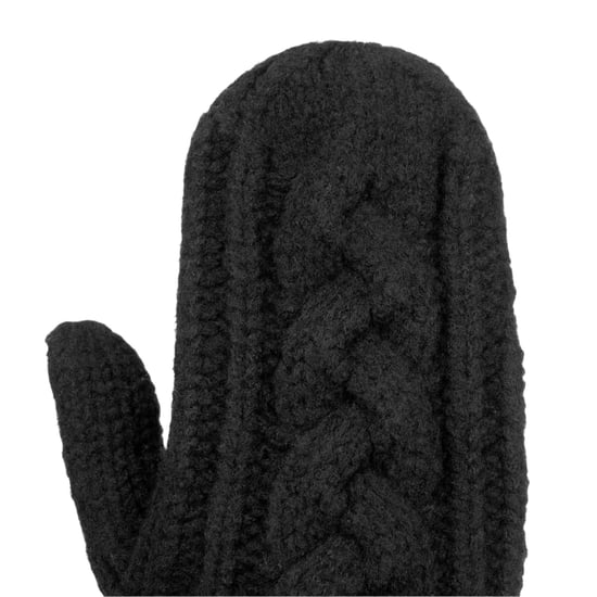 SoulCal Unisex-wanten voor volwassenen met kabelpatroon (Zwart) - Image 3