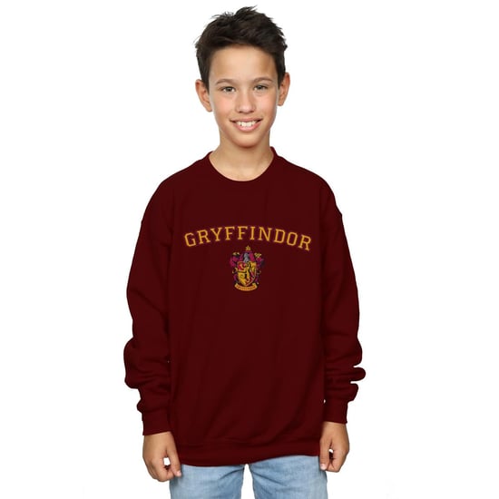 Harry Potter Jongens Gryffindor Crest Sweatshirt (Bourgondië) - Image 1
