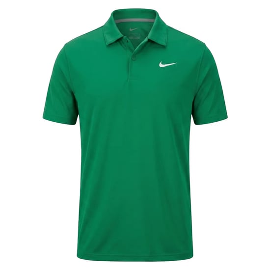 Nike Dri-FIT-poloshirt voor heren (Malachietgroen/Wit) - Image 2