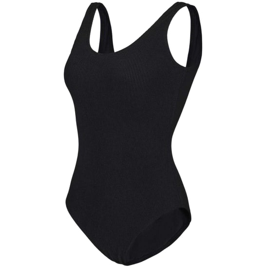 SoulCal Slanke bodysuit met geribde halslijn voor dames (Zwart) - Image 5